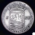 6 Stuiver (Scheepjesschelling)