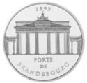 500 Francs (70 Ecus - Brandenburg Gate)