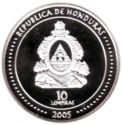 10 Lempiras (200th birthyear General José Trinidad Cabañas)
