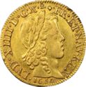 1 Louis d'or (Louis XIV. D - Lyon)