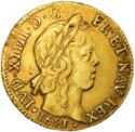 1 Louis d'or (Louis XIV. H - La Rochelle)