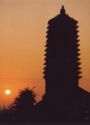 Cishou Si (Temple of Compassion and Longevity). Pagoda at Ba