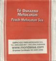 Té Durazno Melocotón/Peach Melocoton Tea