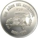 5 Pesos (100th Anniversary of the Automobile)