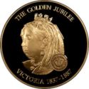 10 Dollars (Golden Jubilee Monarchs - Queen Victoria)