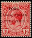 Stamp Gold Coast overprinted