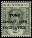 Stamp Gold Coast overprinted