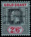 Stamp Gold Coast overprinted