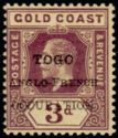 Stamp Gold Coast overprinted