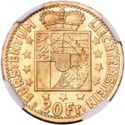 20 Franks (Prince Franz Josef II)