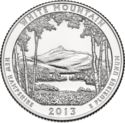 25 Cents / Quarter (White Mountain-New Hampshire)