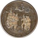 10 Pesos (5th Centennial Discovery of America - Meeting natives)