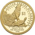 1 Dollar (Delaware Treaty)