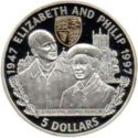5 Dollars (Queen Elizabeth II and Philip)