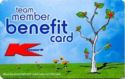 Team member benefit card