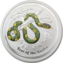 8 Dollars (Year of the Snake - green and yellow)