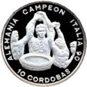 10 Córdobas (World Soccer Champion Germany)
