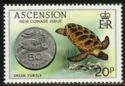 Fifty Pence,Green Sea Turtle (Chelonia mydas)