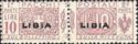 Pacchi Postali Overprint "Libia"