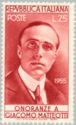 70th Birth Anniversary of Giacomo Matteotti (1885-1924)