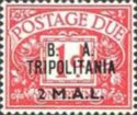 England Stamps Overprint "B.A. Tripolitania"