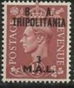 British Stamp Overprinted "B.A. Tripolitania"