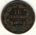 10 Centimes (Sword * caduceus)