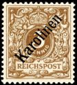 Crown/eagle with overprint