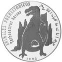 500 Pesetas (Prehistoric Animals - Tyrannosaurus)