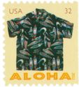 Aloha Shirt with Surfers
