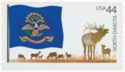 North Dakota State Flag, Wapiti (Cervus canadensis)