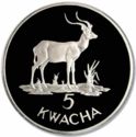 5 Kwacha (Conservation - Kafue Lechwe)