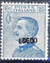 Italy Stamps Overprint "EGEO"