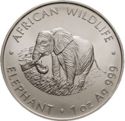 5,000 Kwacha (Elephant)
