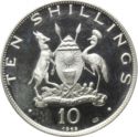10 Shillings (Ten - Visit of Pope Paul VI)