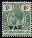 King George V (1865-1936) - Overprinted Twice