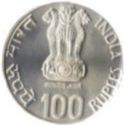 100 Rupees (150th Anniv. of Telecommunications in India