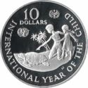 10 Dollars (International Year of the Child)