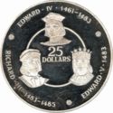 25 Dollars (House of York - Edward IV & V - Richard III)