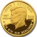 100 Dollars (40th deathyear John F. Kennedy)