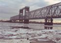 Arkhangelsk. Railway Bridge over Northern Dvina