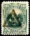 Definitives with triangle overprint