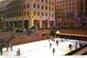 Lower Plaza at Rockefeller Center, N.Y.C.