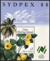 Sydpex ’88 Sydney on Flora Souvenir Sheet