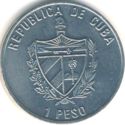 1 Peso (40th. Anniversary of the "Granma" landing)