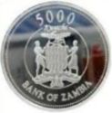 5,000 Kwacha (Year of the Dragon. No date)