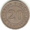 20 Centesimi (R)