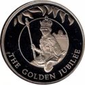 50 Pence (Queen's Golden Jubilee - CuNi)