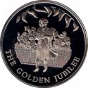 50 Pence (Queen's Golden Jubilee - CuNi)