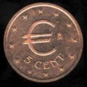 5 Cents Ecu (Euro en Prueba)
